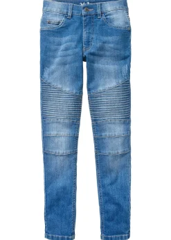 Jean skinny et extensible à taille réglable