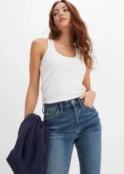 Jean skinny taille haute