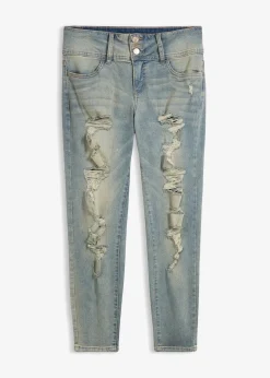 Jean skinny taille haute, extensible