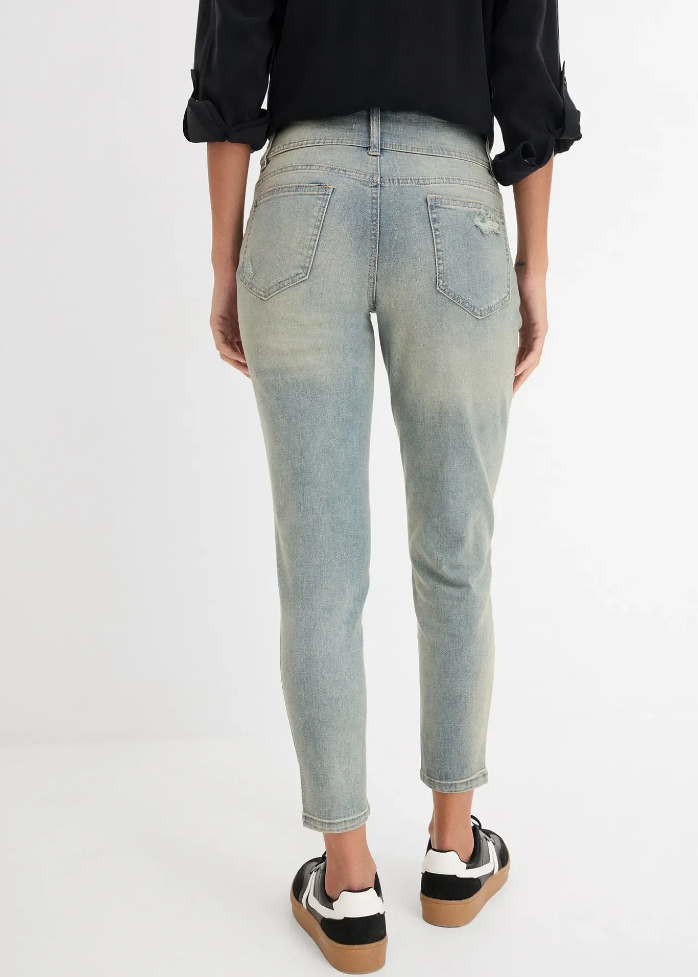 Jean skinny taille haute, extensible