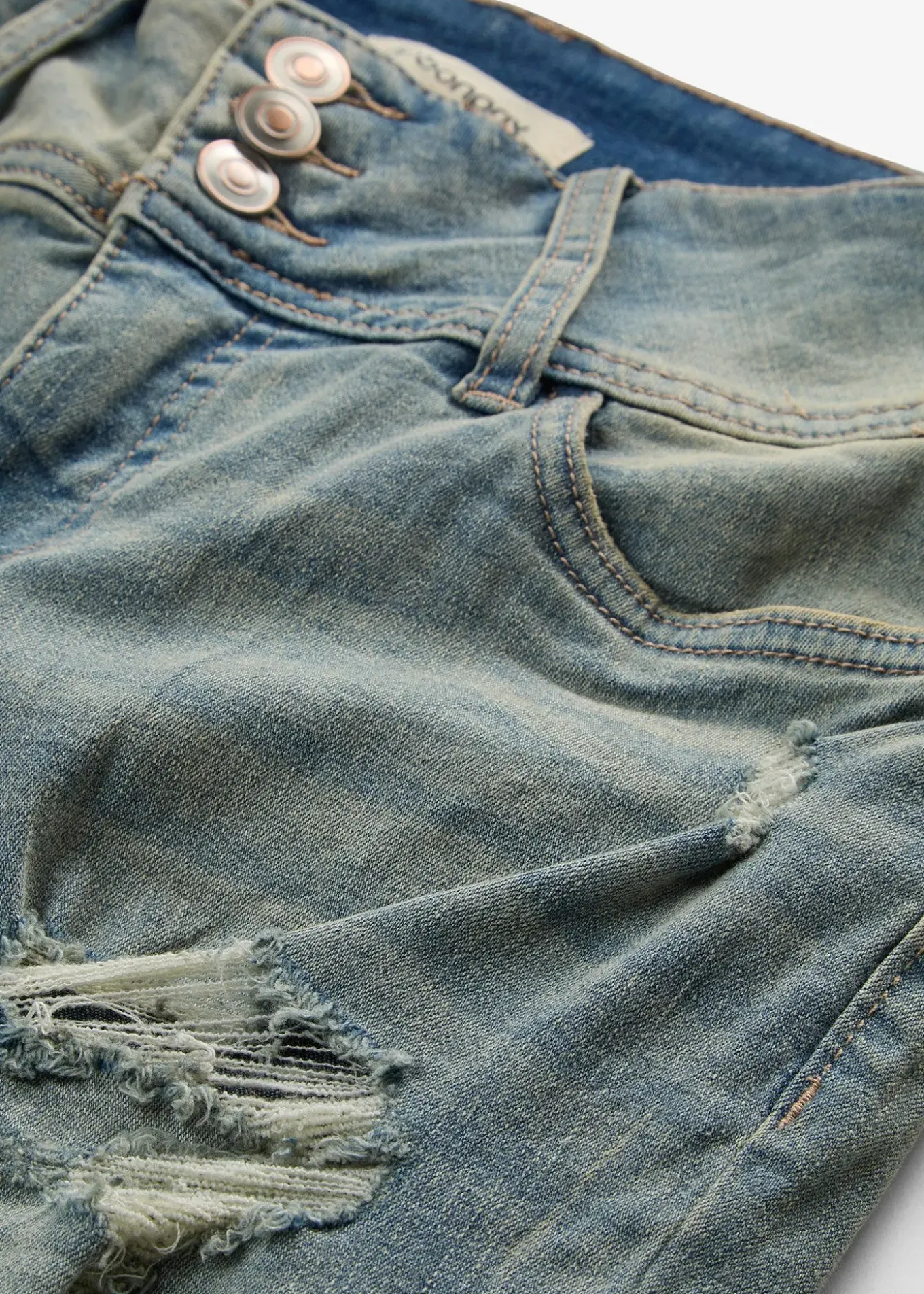 Jean skinny taille haute, extensible