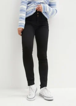 Jean skinny taille haute, chaud et sculptant