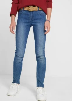 Jean skinny taille mi-haute