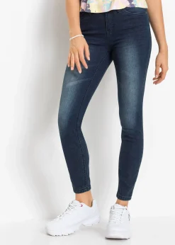 Jean skinny, taille mi-haute, raccourci