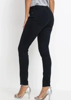 Jean skinny taille mi-haute, raccourci