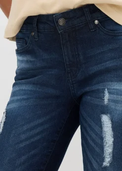 Jean skinny taille mi-haute, stretch