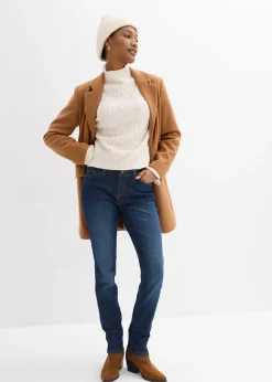 Jean skinny taille mi-haute, extensible