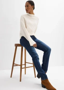 Jean skinny taille mi-haute, extensible