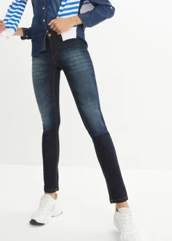 Jean skinny taille mi-haute, extensible