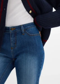 Jean skinny taille mi-haute, extensible