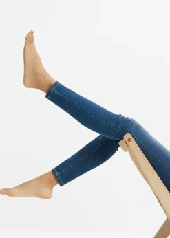 Jean skinny taille mi-haute, extensible
