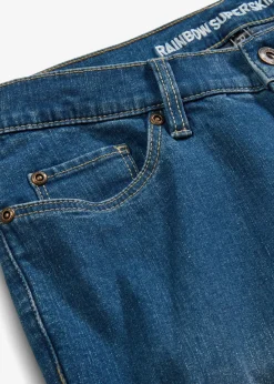 Jean skinny taille mi-haute, extensible