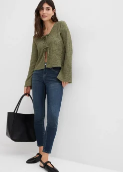 Jean skinny taille mi-haute, extensible