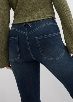 Jean skinny taille mi-haute, extensible