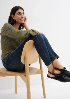 Jean skinny taille mi-haute, extensible