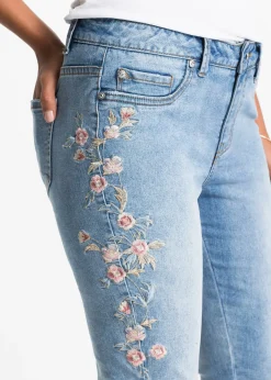 Jean skinny taille mi-haute, raccourci