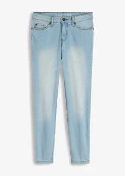 Jean skinny, taille mi-haute, raccourci