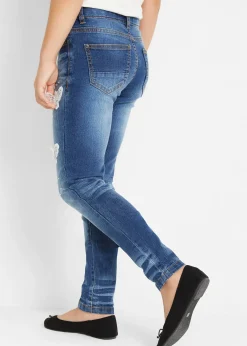 Jean skinny taille mi-haute