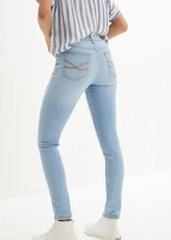 Jean skinny taille mi-haute, extensible