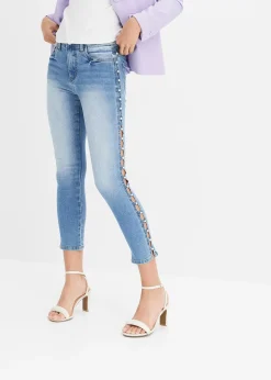 Jean skinny taille mi-haute, extensible