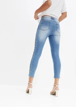 Jean skinny taille mi-haute, extensible