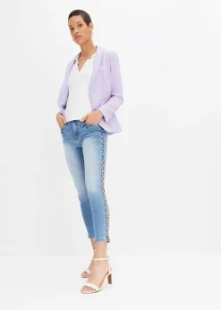 Jean skinny taille mi-haute, extensible