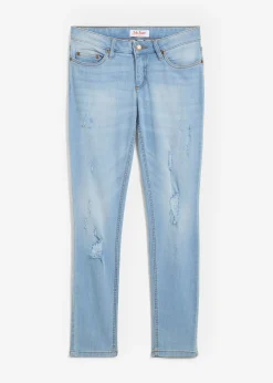 Jean skinny taille mi-haute, extensible