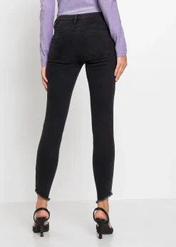 Jean skinny taille mi-haute, extensible