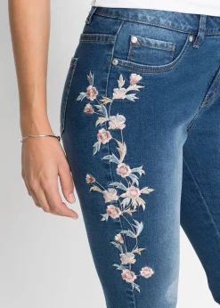 Jean skinny taille mi-haute, raccourci