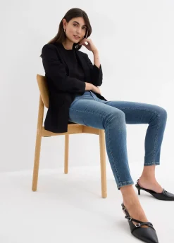 Jean skinny taille mi-haute, extensible