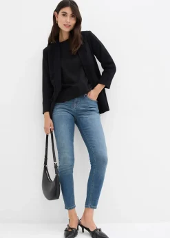 Jean skinny taille mi-haute, extensible