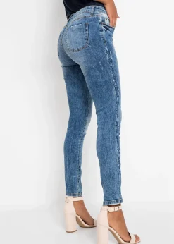 Jean skinny taille mi-haute, extensible