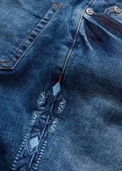 Jean skinny taille mi-haute, extensible