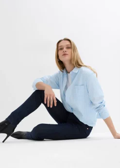 Jean skinny taille mi-haute