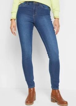 Jean skinny taille mi-haute, extensible
