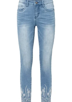 Jean skinny, taille mi-haute