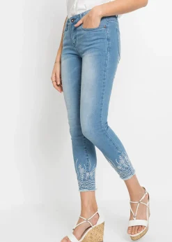 Jean skinny, taille mi-haute