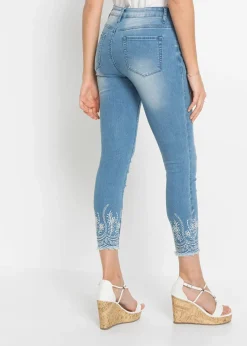 Jean skinny, taille mi-haute