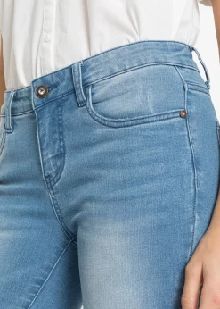 Jean skinny, taille mi-haute