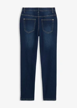 Jean slim extensible, taille réglable, droit