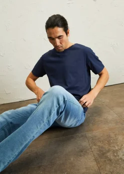 Jean slim léger, droit