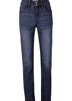 Jean slim taille haute, extensible et confortable