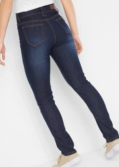 Jean slim taille haute, extensible et confortable