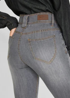 Jean slim taille haute, extensible et confortable