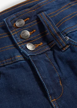 Jean slim taille haute, sculptant