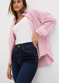 Jean slim taille haute, super extensible