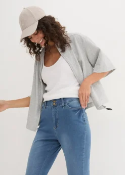 Jean slim taille haute, super extensible