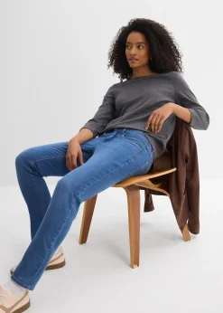 Jean slim taille mi-haute