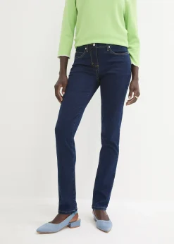 Jean slim taille mi-haute, très extensible