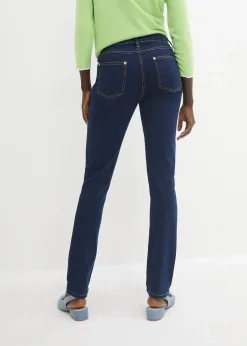 Jean slim taille mi-haute, très extensible